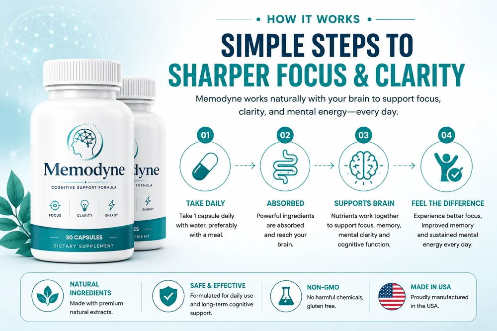Memodyne brain circulation support capsules